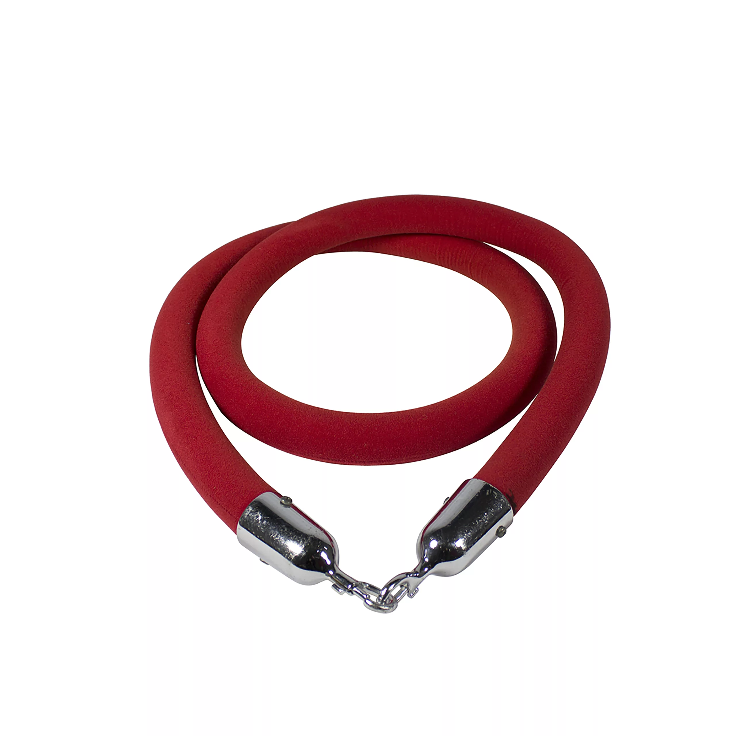 8ft. Red Velour Rope for Stanchion - Rent-All Plaza of Kennesaw