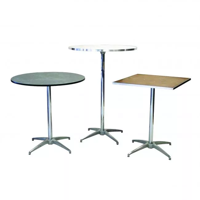 Pedestal Tables - PEAK Event Services